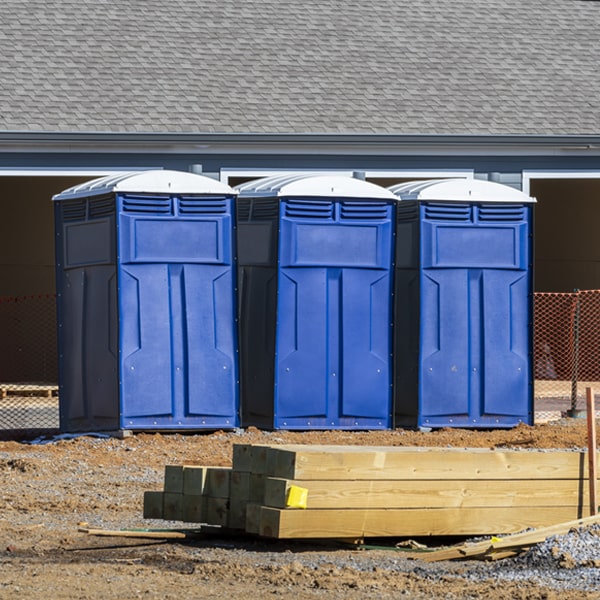 do you offer hand sanitizer dispensers inside the portable toilets in Albright West Virginia